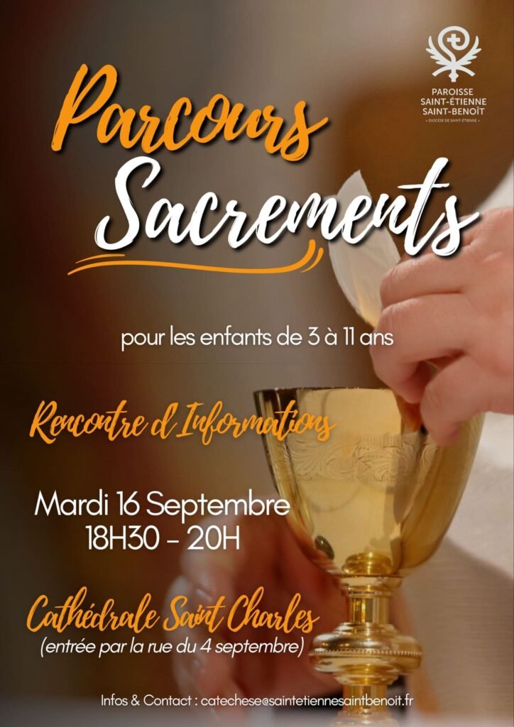 affiche parcours sacrements 2025