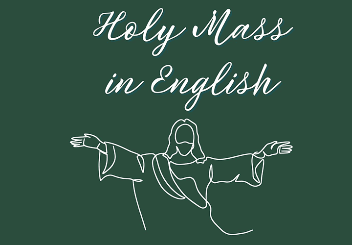 Lire la suite à propos de l’article Holy Mass in English
