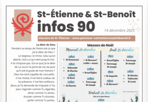 Lire la suite à propos de l’article Bulletin Paroissial du 14 décembre 2025 – n°90