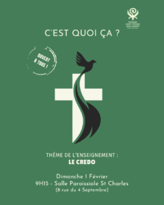 C&rsquo;est quoi ça ? Le Credo