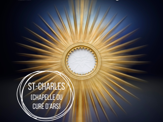 Jeudi Saint 2026 – Adoration Eucharistique