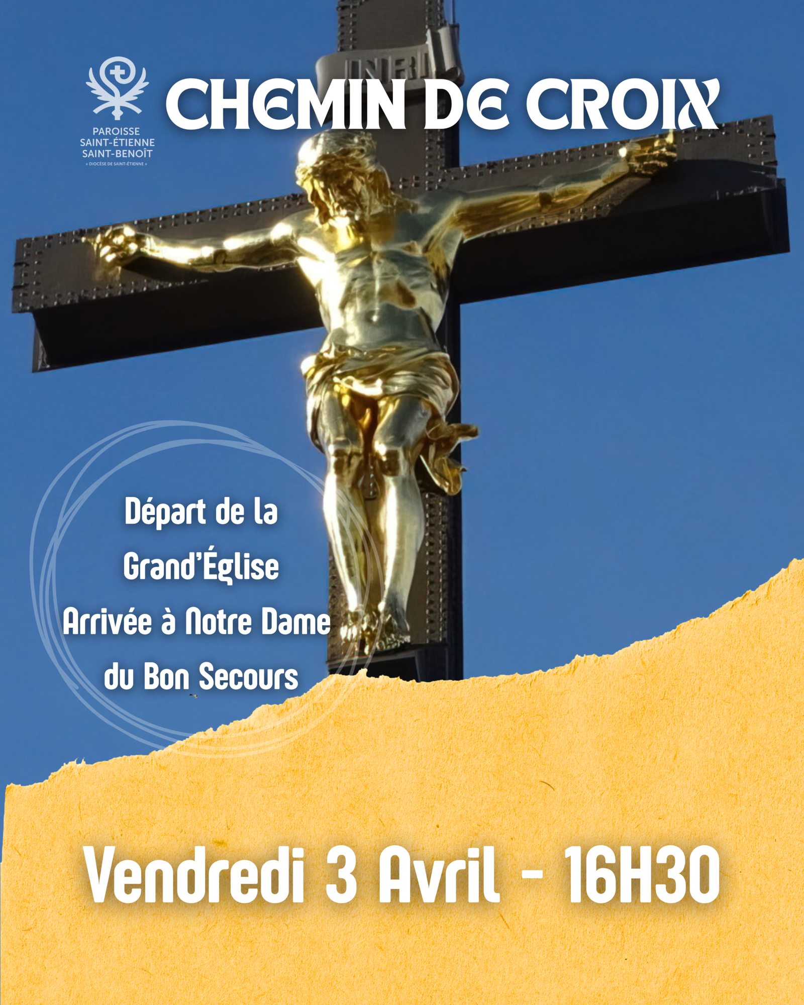 Lire la suite à propos de l’article Vendredi Saint 2026 – Chemin de Croix