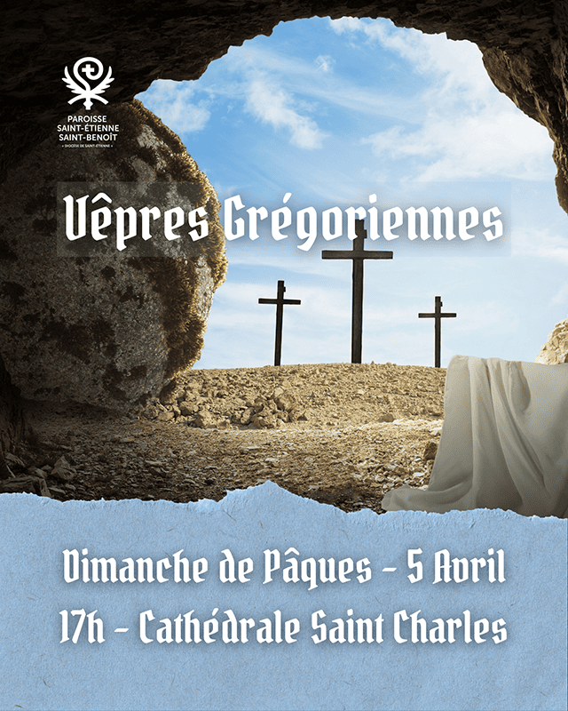 Lire la suite à propos de l’article Dimanche de Pâques 2026 – Vêpres Grégoriennes