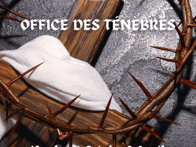 Vendredi Saint 2026 – Office des Ténèbres