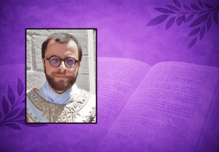 vignette homelie pere remi gabriel perchot violet