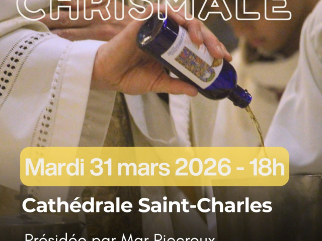 Mardi Saint 2026 – Messe Chrismale