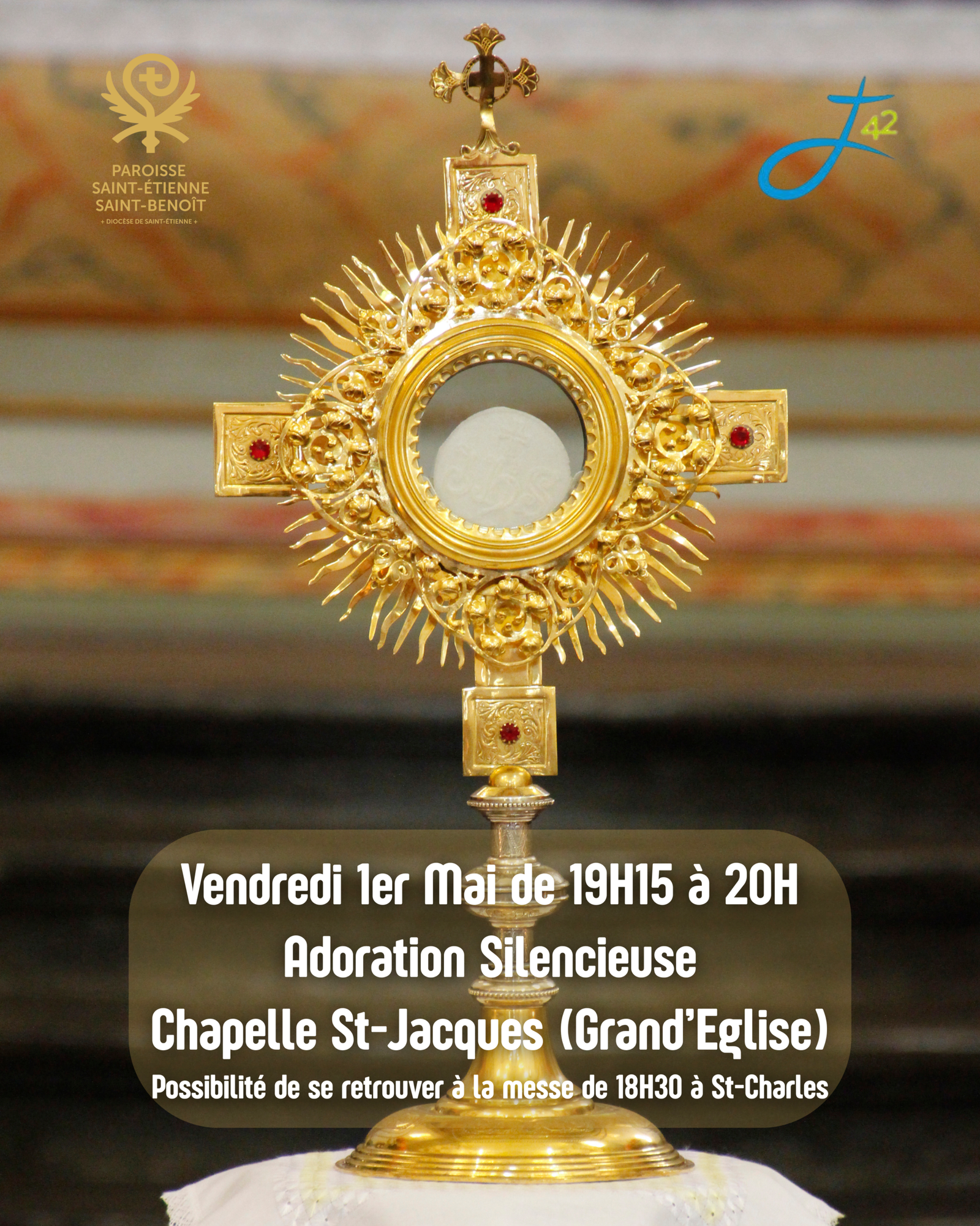 Lire la suite à propos de l’article Adoration Silencieuse – Grand&rsquo;Église