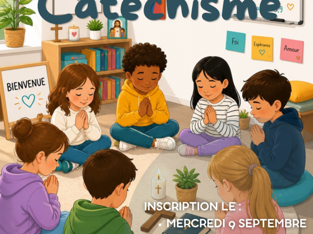 Catéchisme – Inscription pour 2026/2027