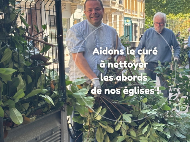 Nettoyage des Marches de St-Ennemond