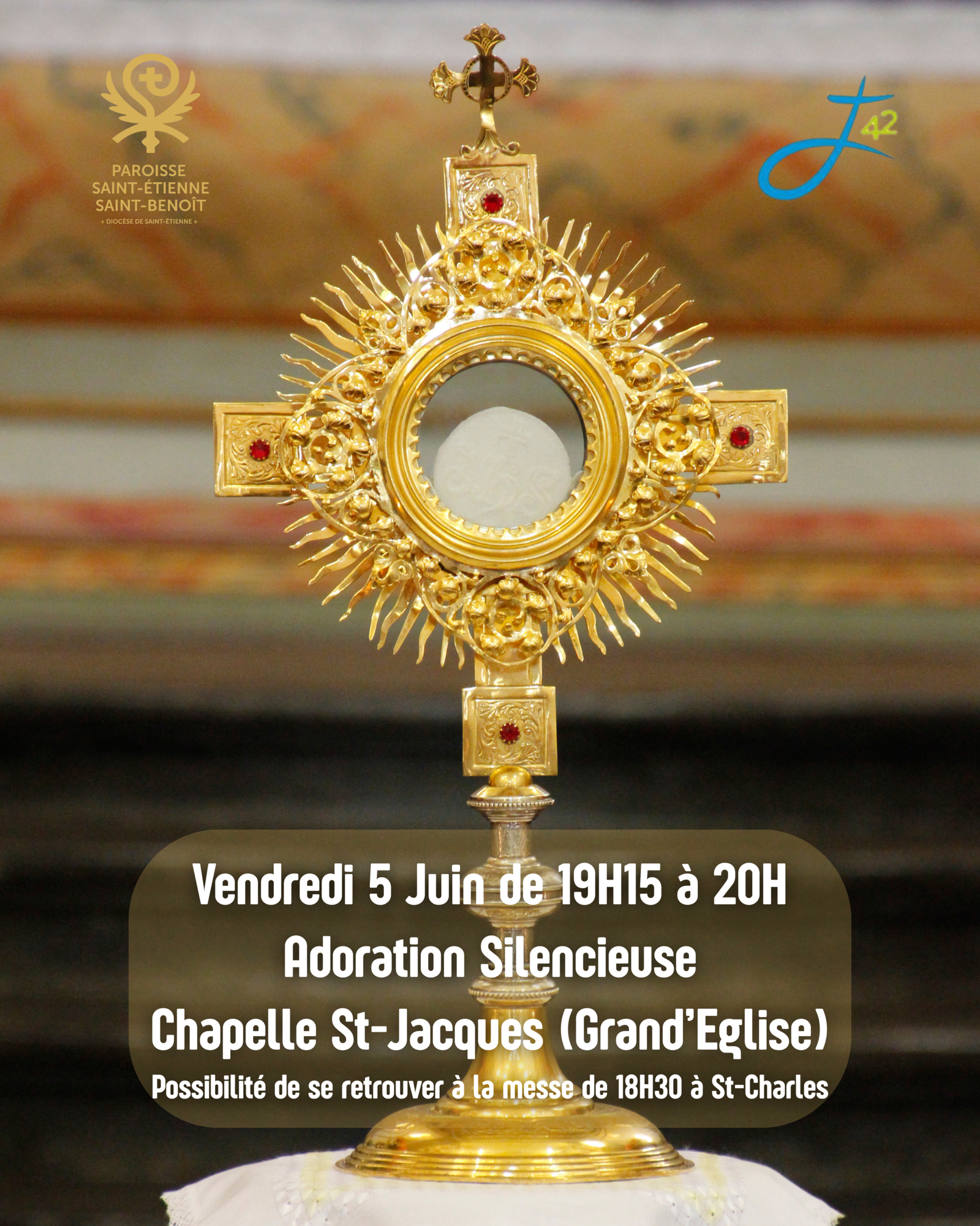 Lire la suite à propos de l’article Adoration Silencieuse – Grand&rsquo;Église