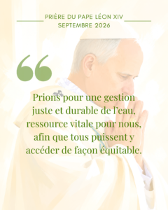 Intention de Prière du Pape – Septembre 2026