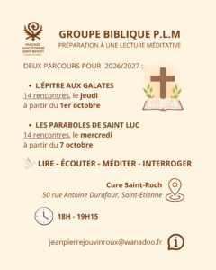 Préparation à une lecture méditative de la Bible