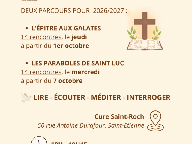 Préparation à une lecture méditative de la Bible