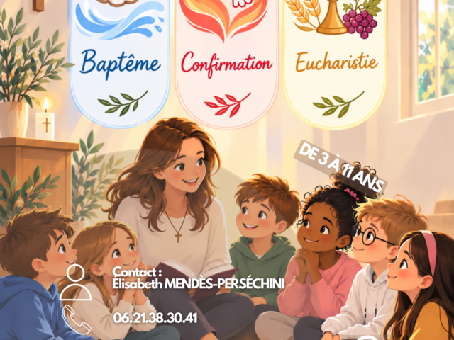Parcours Sacrements – 3 à 11 Ans