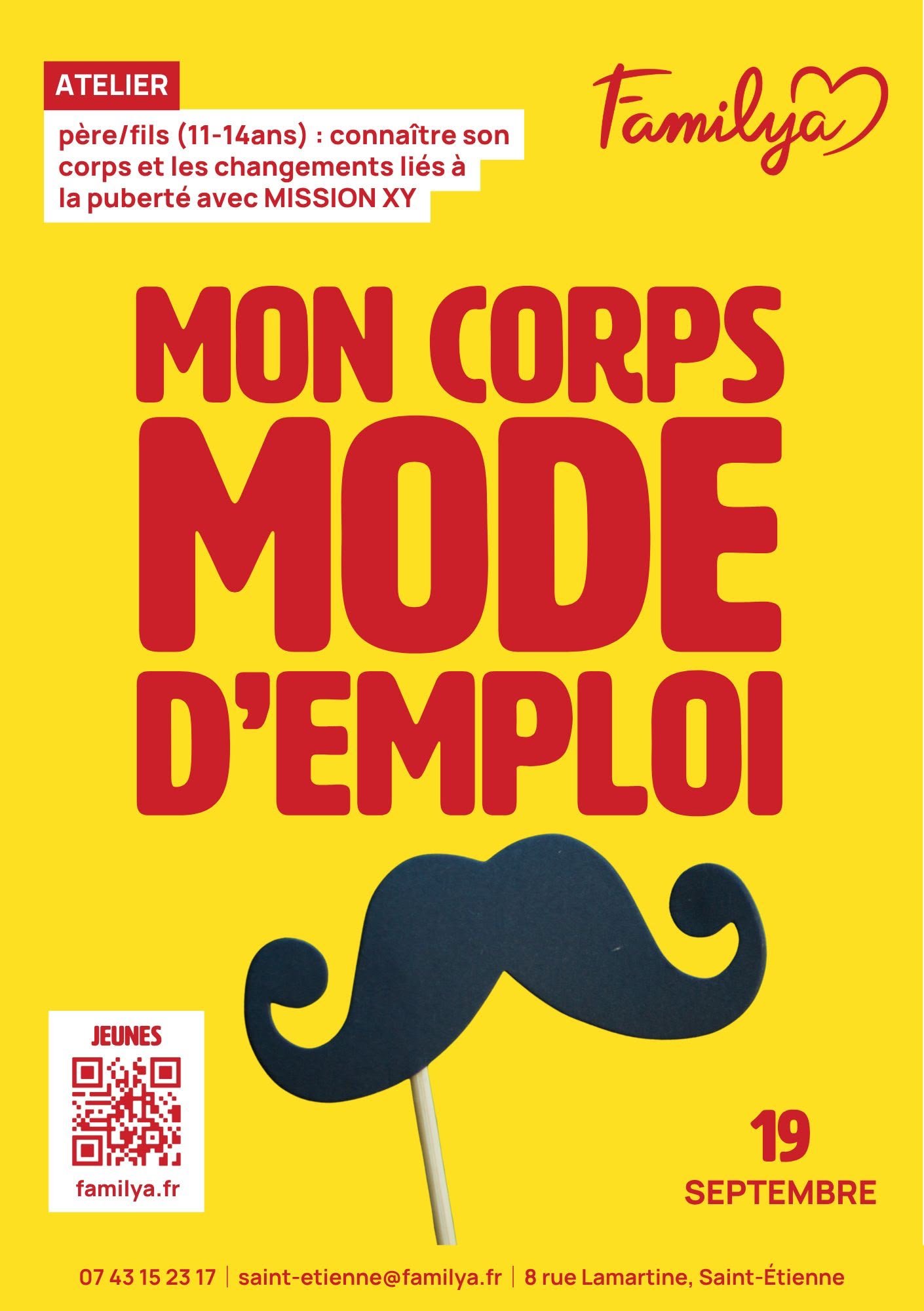 Lire la suite à propos de l’article Atelier Père/Fils : Mon Corps, Mode d&rsquo;Emploi