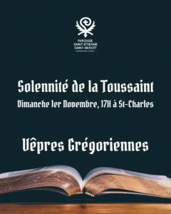 Vêpres de la Toussaint
