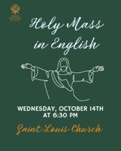 Holy Mass in English